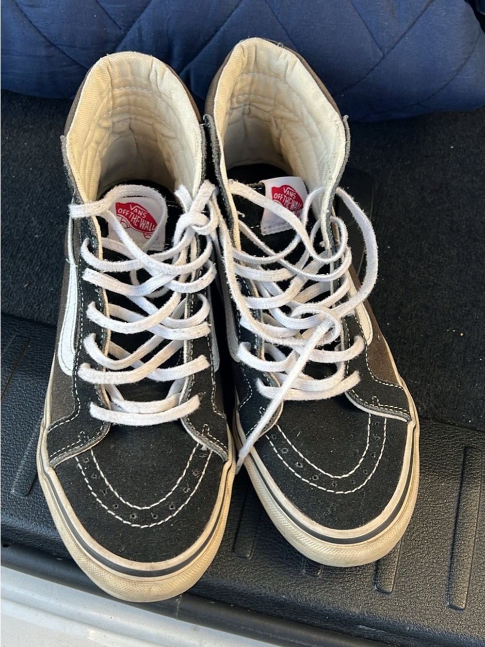 Vans Classic Sk8-Hi Black High-Top Sneakers